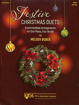 Festive Christmas Duets piano sheet music cover